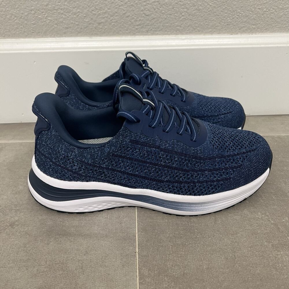 OrthoFeet Nira Women's Size 8 Blue Wide 2E Comfort Orthopedic Walking Shoes